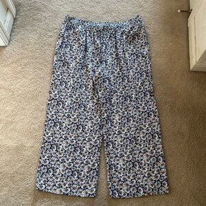 Papaya Floral Pants
